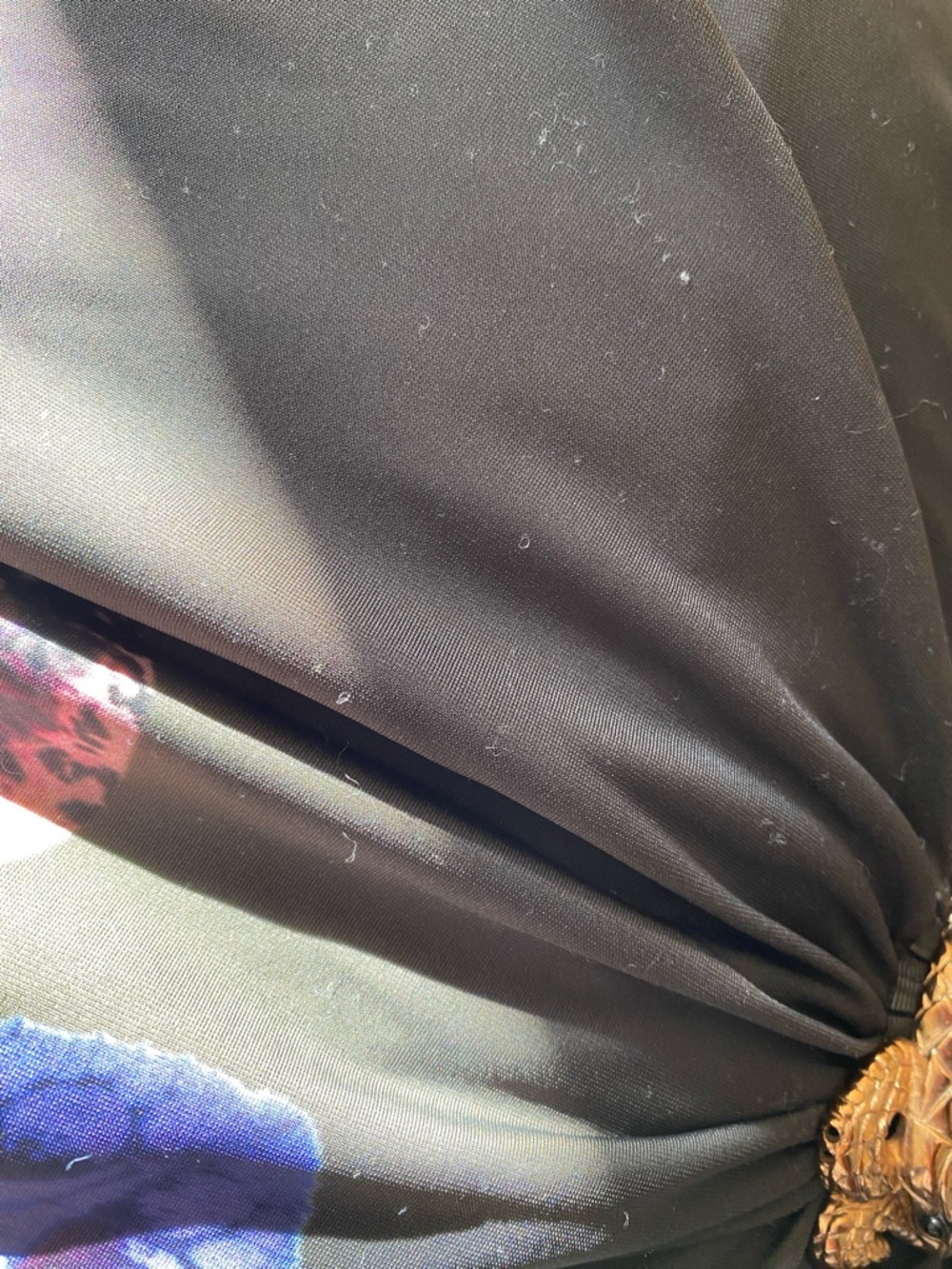 Roberto Cavalli Three quarter-Sleeve Floral Jungle Print Top - Picture 8 of 13